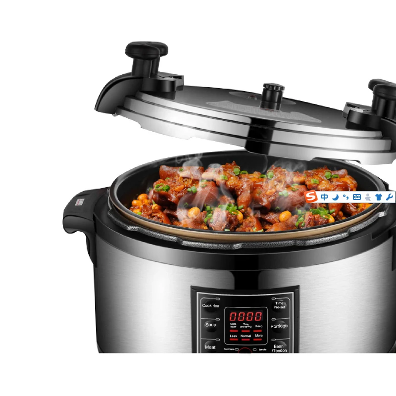 HORECA 15L Big Size Commercial Restaurant Multifunctional Automatic Non Stick big Pressure cooker Large Multi Cooker for hotel