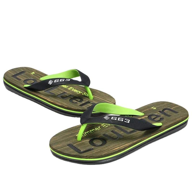 2023 Flip Flop Shoes Pvc Sole Men slippers Sandals China Flops Upper t Strap