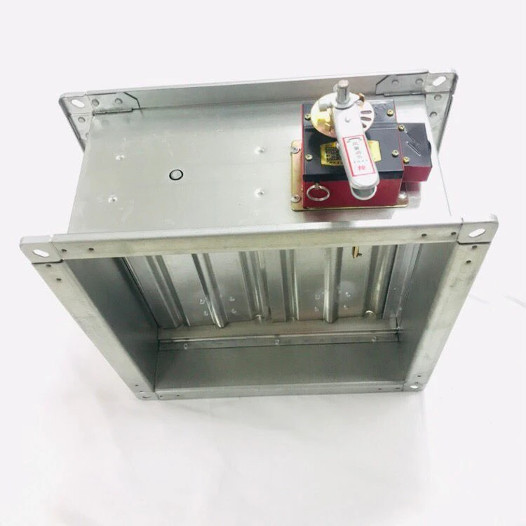 Manufacturers high efficiency galvanized steel rectangular fire and smoke damper