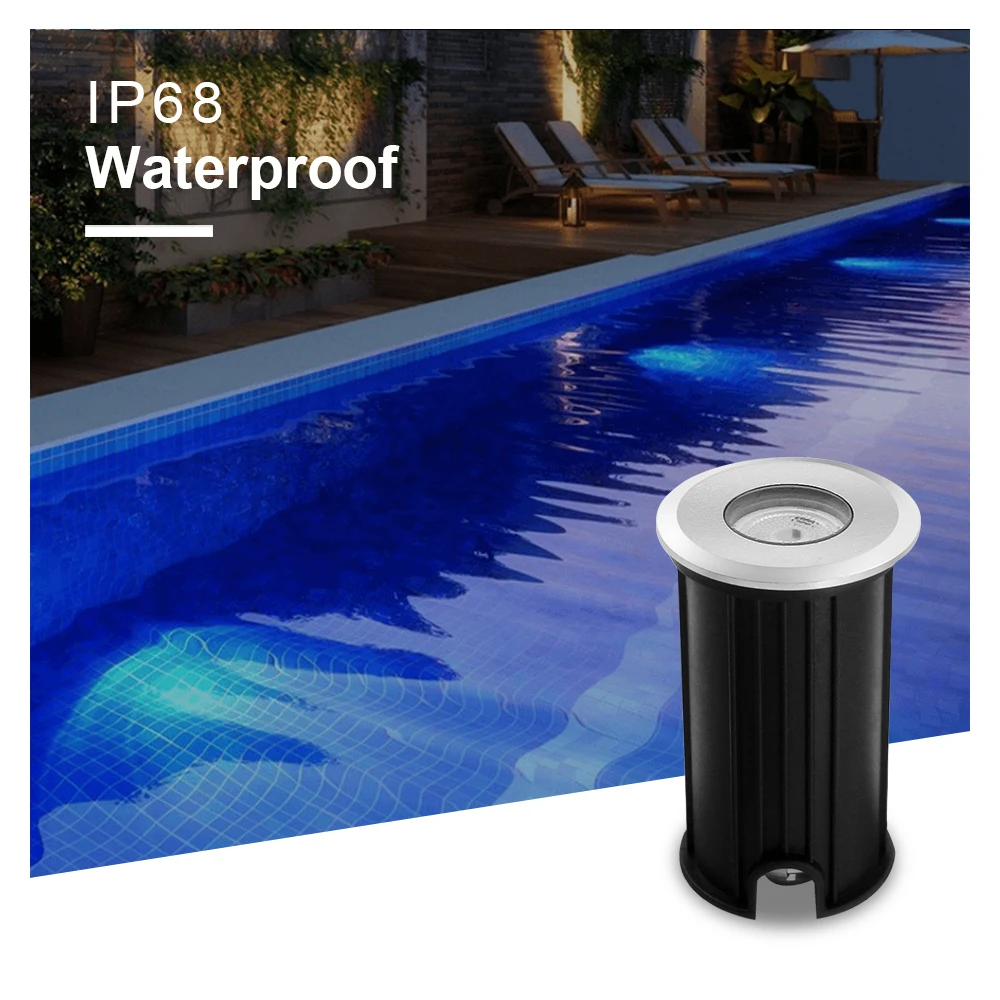 Лидер продаж подводный светодиодный светильник из нержавеющей стали 3 Вт Wi-Fi