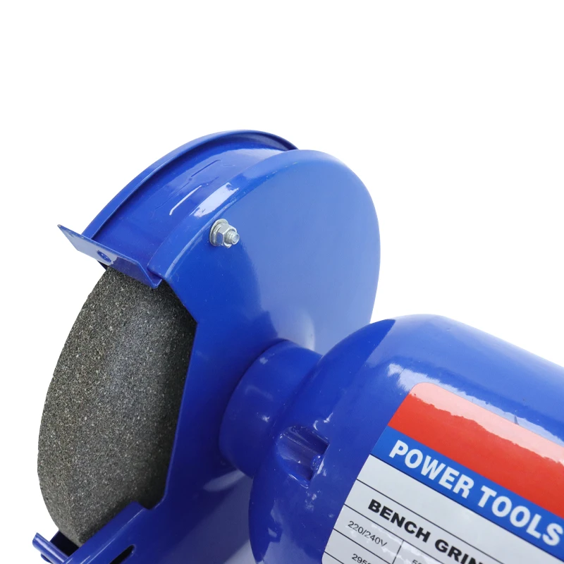 LANDSEA Power Tools Copper Motor 200mm Grinding Machine 500W 8 Inch Bench Grinders