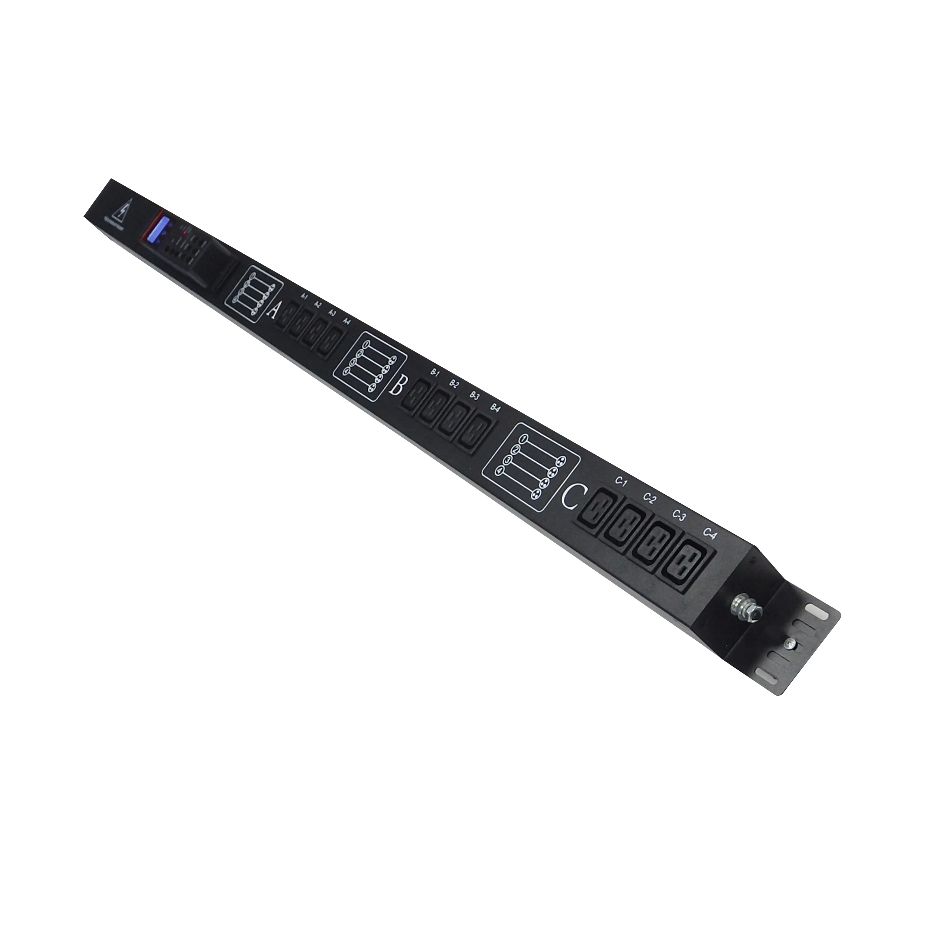 Intelligent 12 Ways 63A 415V Moderne Enclosure Power Distribution Unit Pdu For Data Center