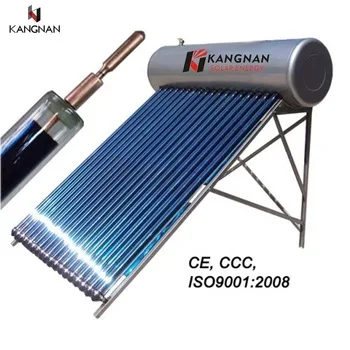 Heat tube copper pipes thermowell solar water heater with thermal paste and sealser heater parts