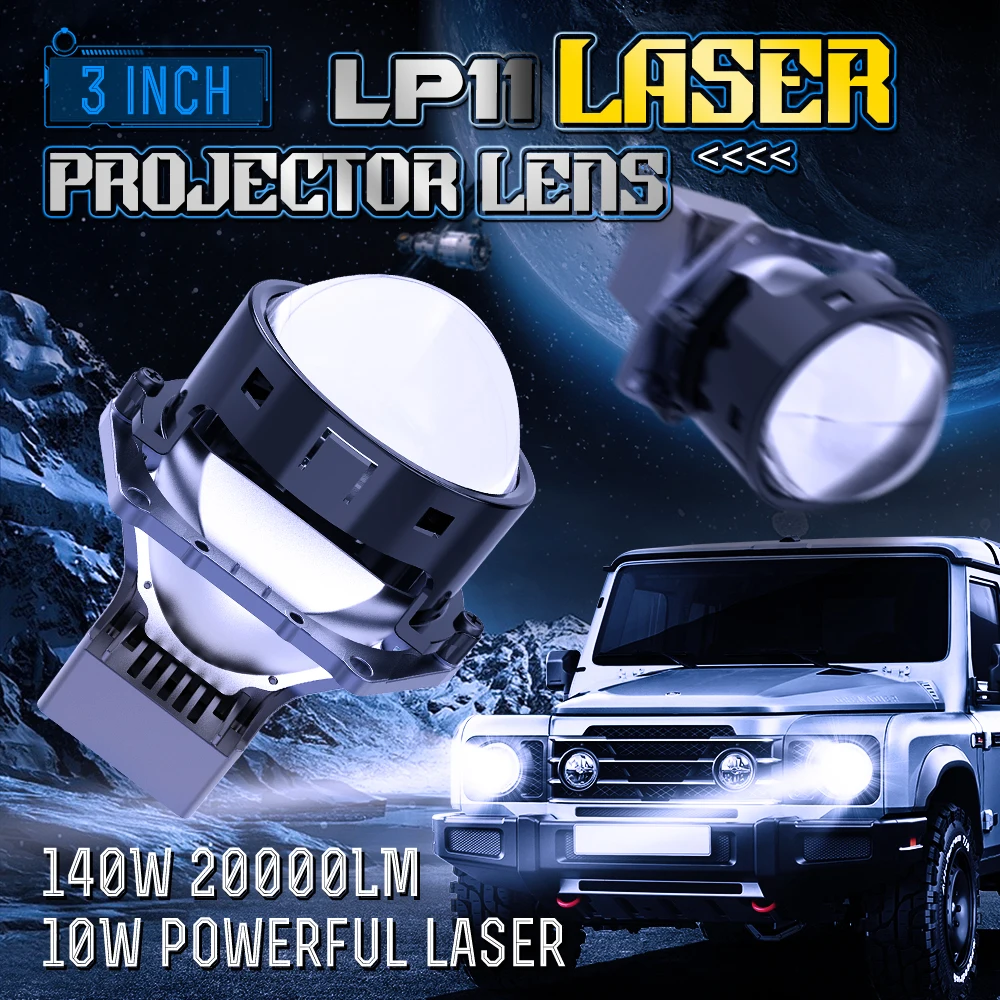 2023 XENPLUS LP11 Led Projector Lens Laser Led Headlights RHD LHD Retrofit Headlight 110W