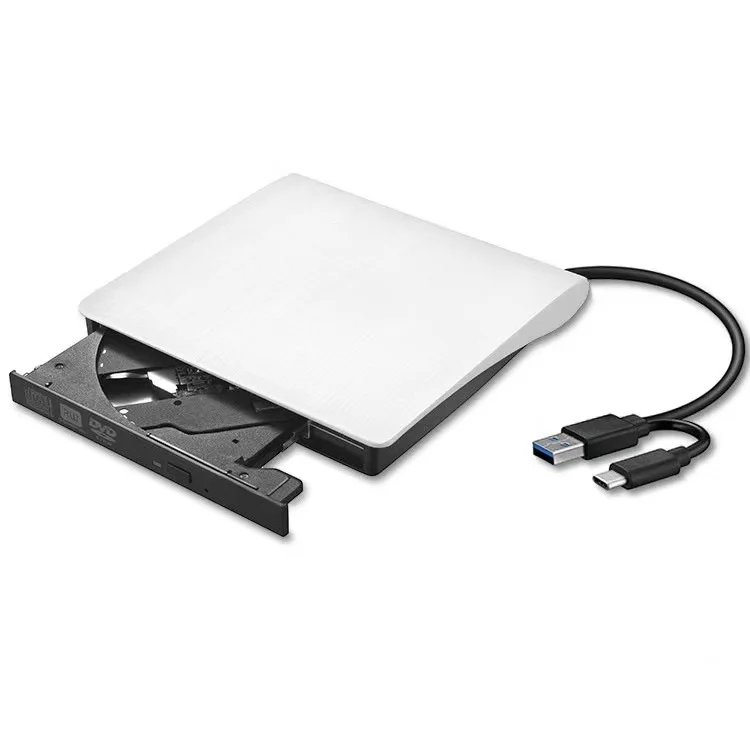 USB 3.0 Type-c External DVD Drive/Burner/Optical Drive CD RW DVD RW Superdrive Disc Duplicator Compatible with Mac