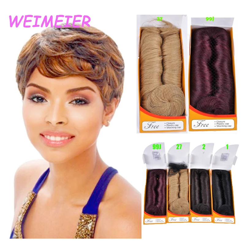 
Wholesale Indian hair 27 28 pieces femi human hair weaving with closure and stocking femi hair collection 3