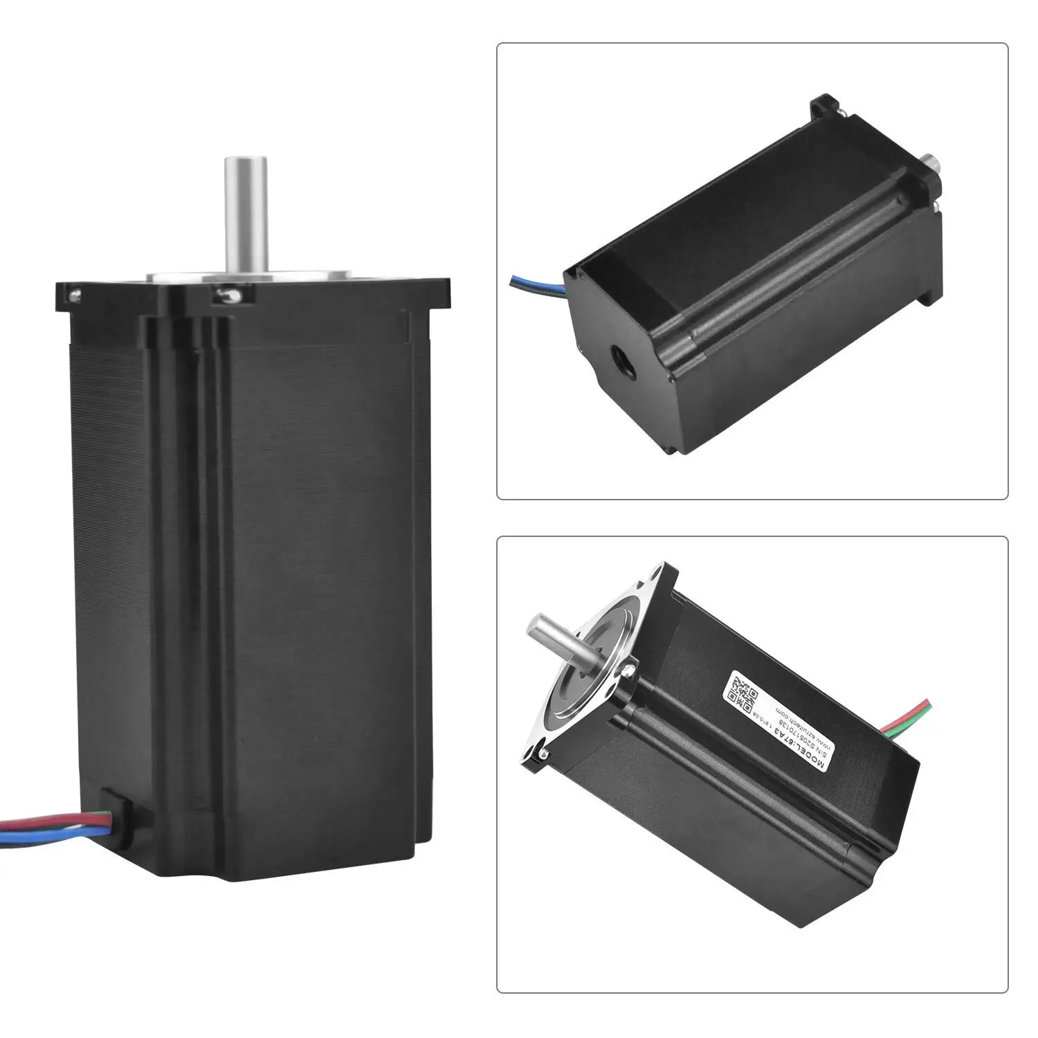 Bipolar Nema 23 Stepper Motor 1.8 Deg 3Nm Digital Stepping Motor Low Noise for 3D Printer/Laser/CNC Machine