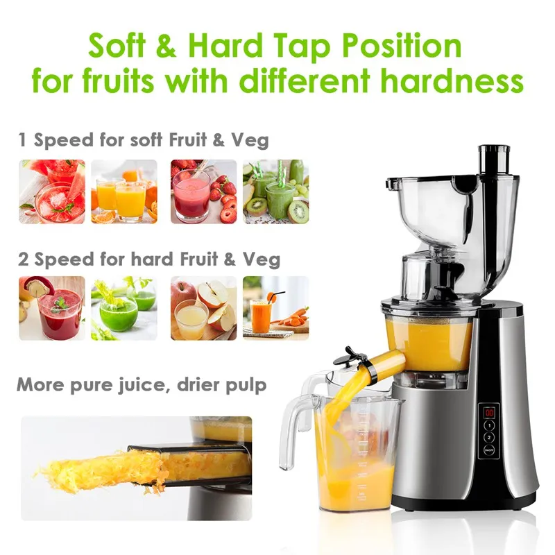 MSF best juicer slow press machine vertical slow juicer