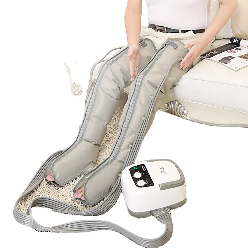Electric Air Circle Compression Massager Circulation Pressure Massage Leg arm Cuff elderly pneumatic air pressure wave