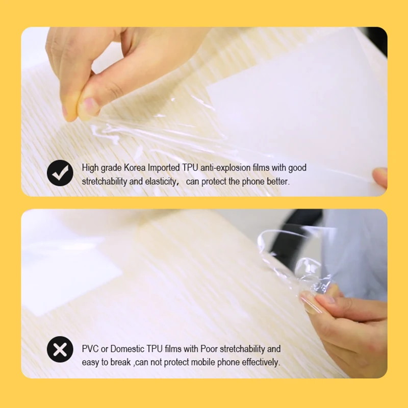 Vimshi Support OEM Glass Micas Hidrogel Pelicula Para Celular Hydrogel Portable Cutting Machine Phone Film Sheets For Cell Phone