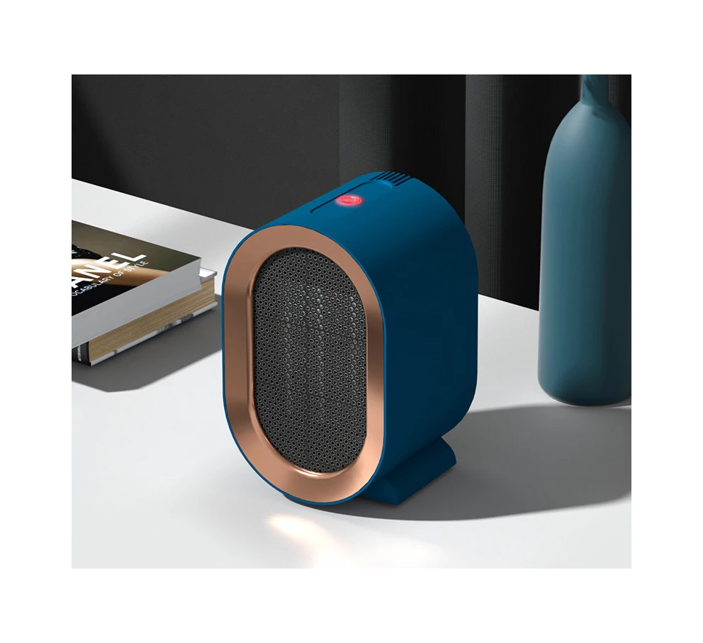 1200W Portable LED Indicator PTC Heating Mini Heaters Electric Portable Electric Fan Heater Desktop Heat Heater