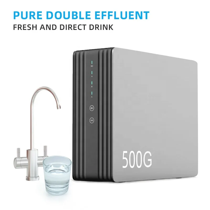 500G Large Flow Rate RO Water Filter Purifier OEM Commercial Ro Water Purifier Under sink water filter