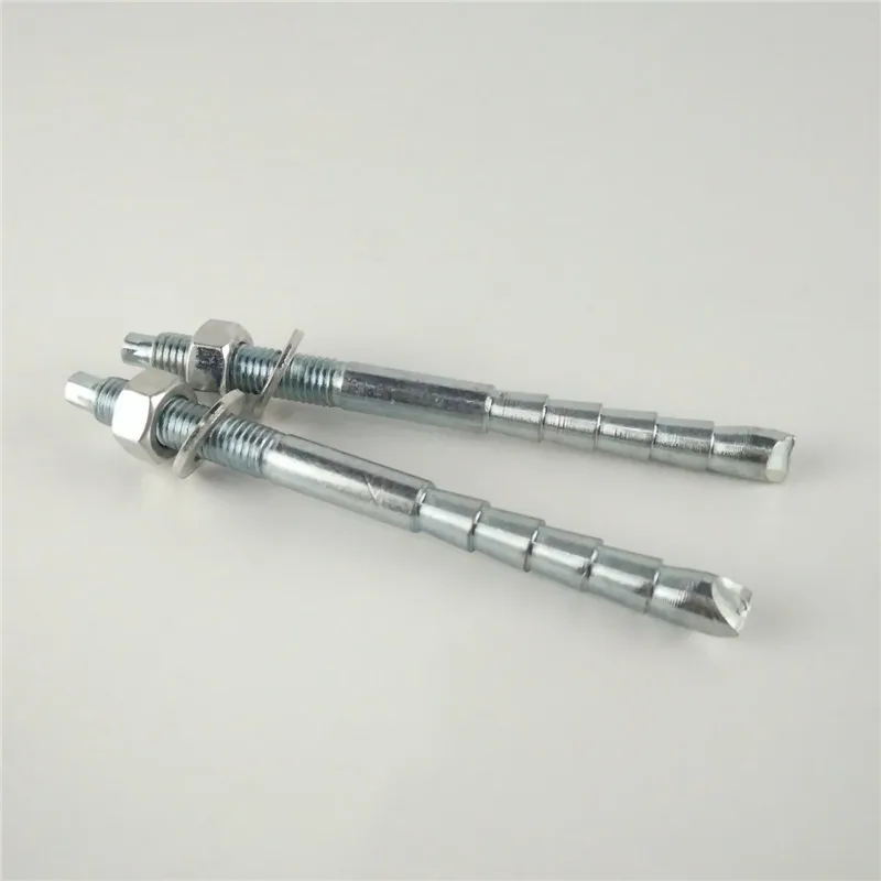 Galvanized inverted cone type chemical anchor bolt for curtain wall