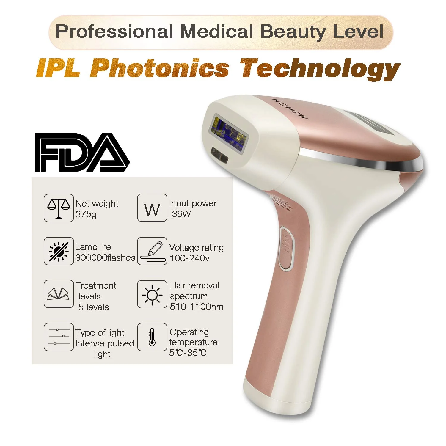 High Quality Home use Ipl Laser Hair Removal Device Armpit Arm Bikini Portable Hand-Held Laser Hair Removal Device