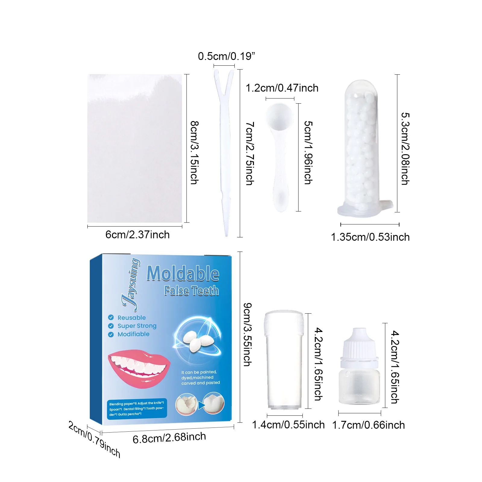 Teeth Whitening Temporary Filling Teeth Repair Broken Tooth Gaps Repair Glue Teeth resin repair filling material