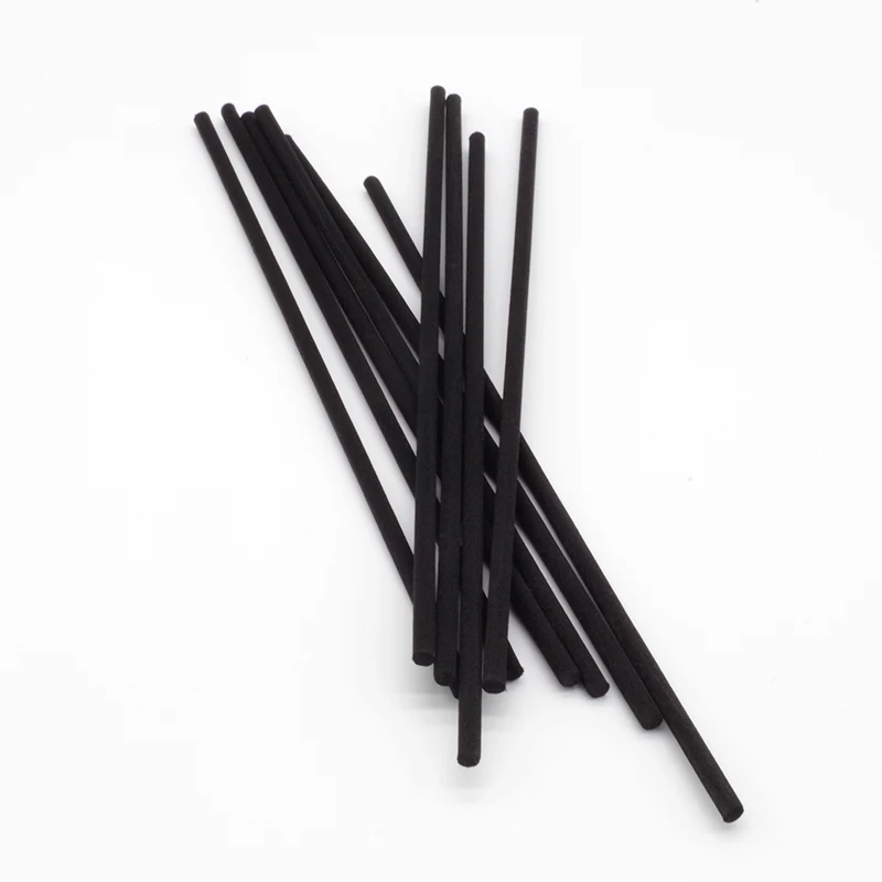 4mmD*20cmL black or white color fiber reed diffuser stick