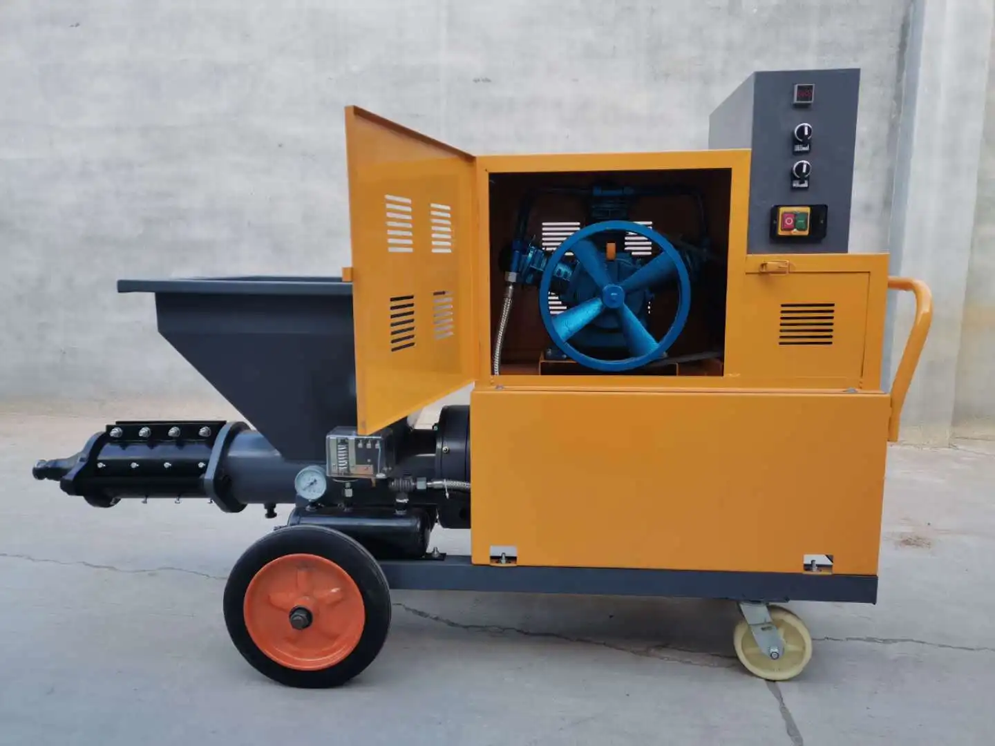 Multi-functional High pressure wall plastering cement mortar spraying machine