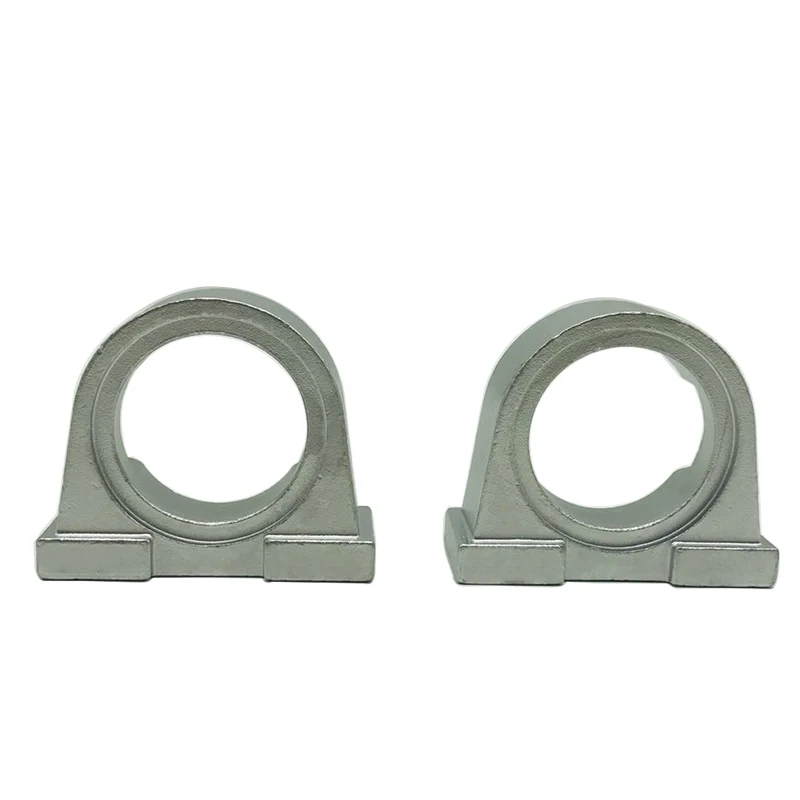 customized silica sol casting miniature stainless steel  pillow block housing bearing f203