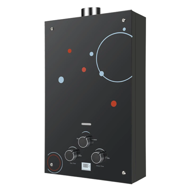 6-20L tankless instant bathroom shower gas water heater LPG or Natural Gas type