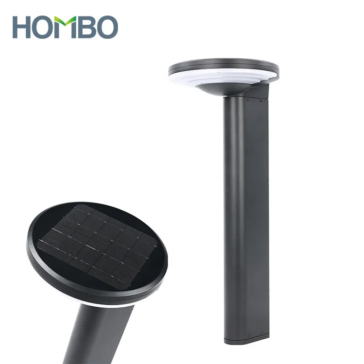 HOMBO High Lumen Outdoor Park Garden Courtyard Decoration IP65 Waterproof 5W Led Solar Lawn Light