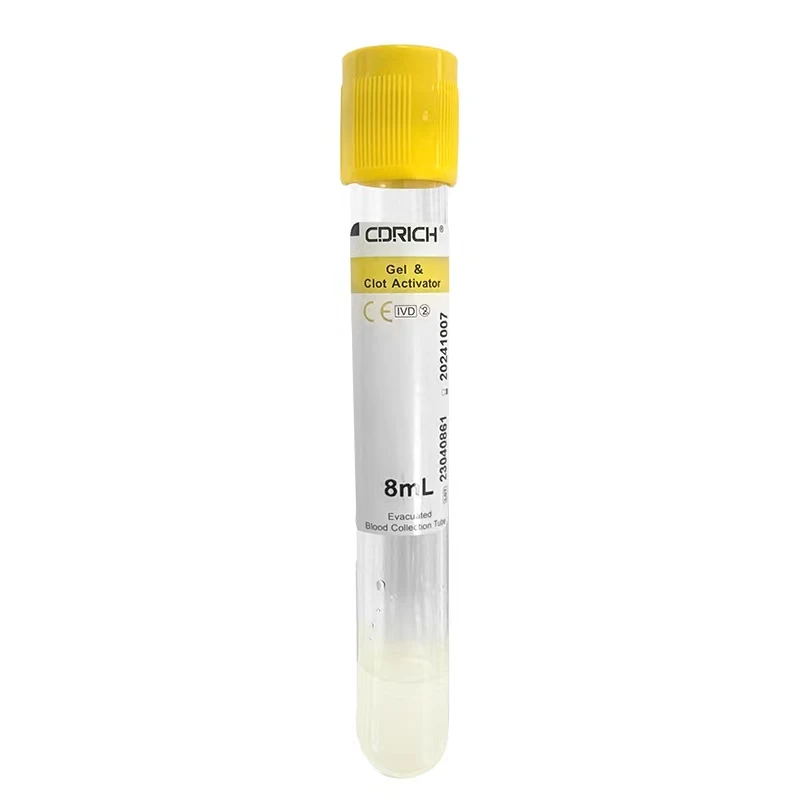 Medical vacuum blood collection tubes CE ISO