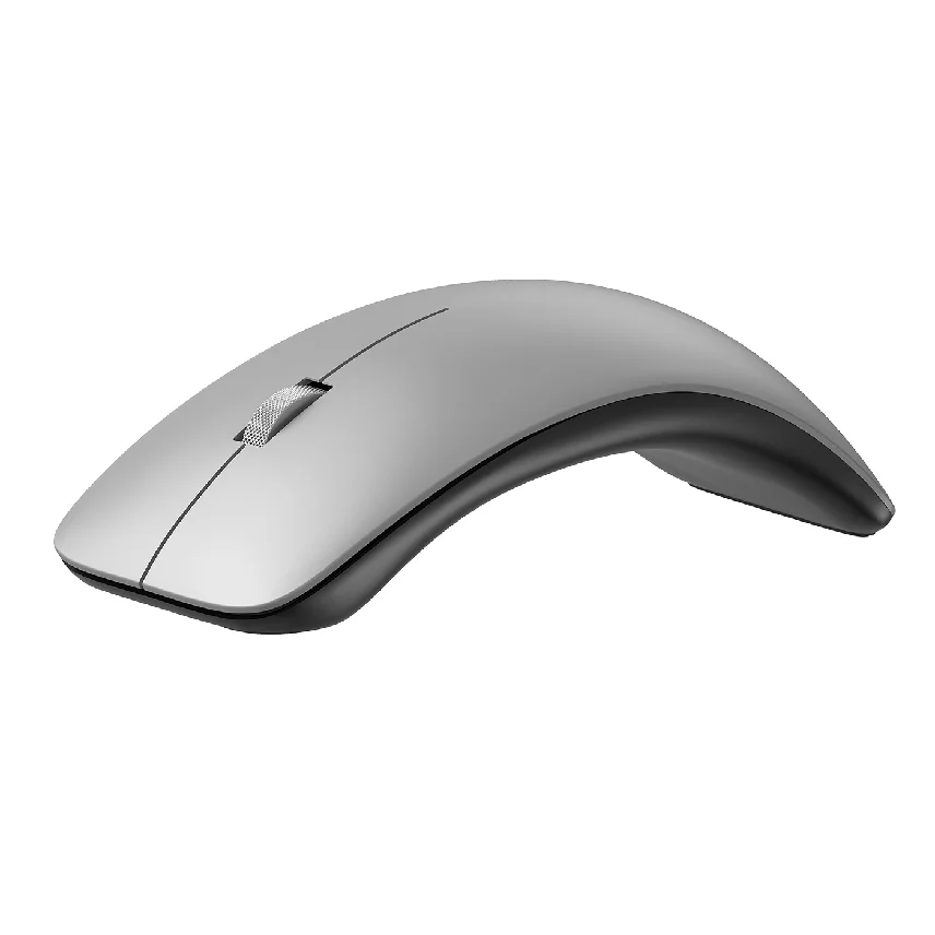 Ergonomic Arc Silent Ultrathin Portable Cordless Computer Mouse for PC Laptop Mute Wireless Mice