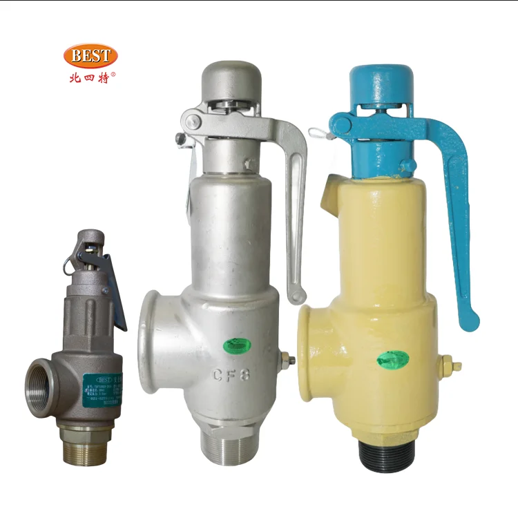 Factory Price AB812 Stainless Steel SS304 SS316 Spring Full Lift thread Gas Control Safety Valve
