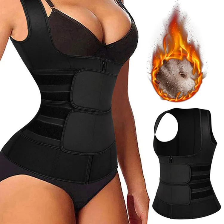 Corset Waist Adjustable Zipper Body Shaper Abdomen Plus Size 3xl Corset