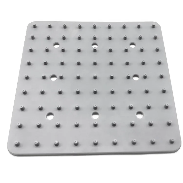 
Custom round shape high temperature resistant silicone dispensing needles rubber nozzle shower head 