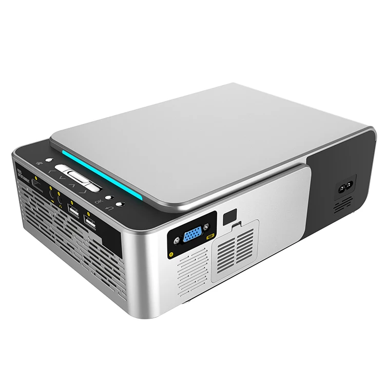 Новый T6 полный 1080p мини-проектор Android 7 1 3500 люмен домашний кинотеатр проектор синий зуб + 8g версии