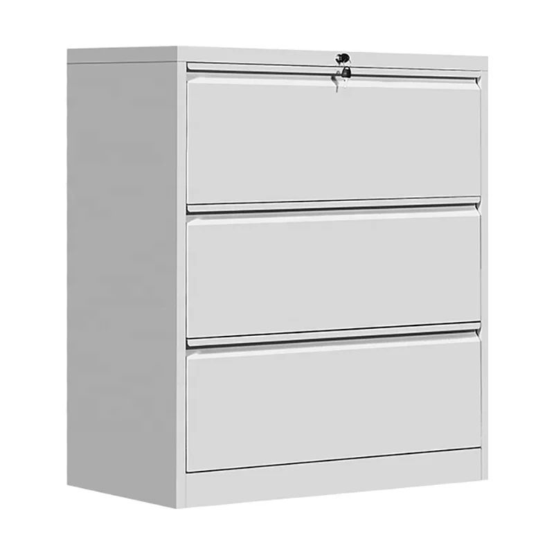 lateral 4 drawer filing storage metal office furniture cabinet for sale