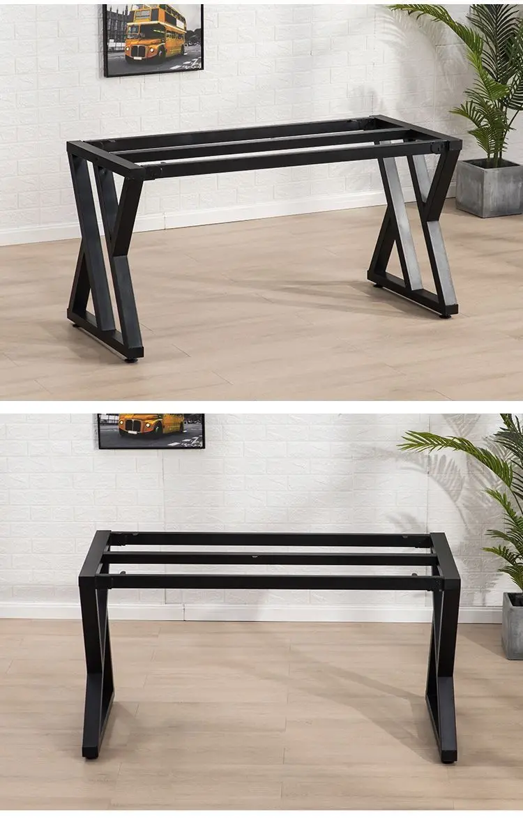 Hot sale metal furniture feet table base legs factory directly sell good price table frames iron
