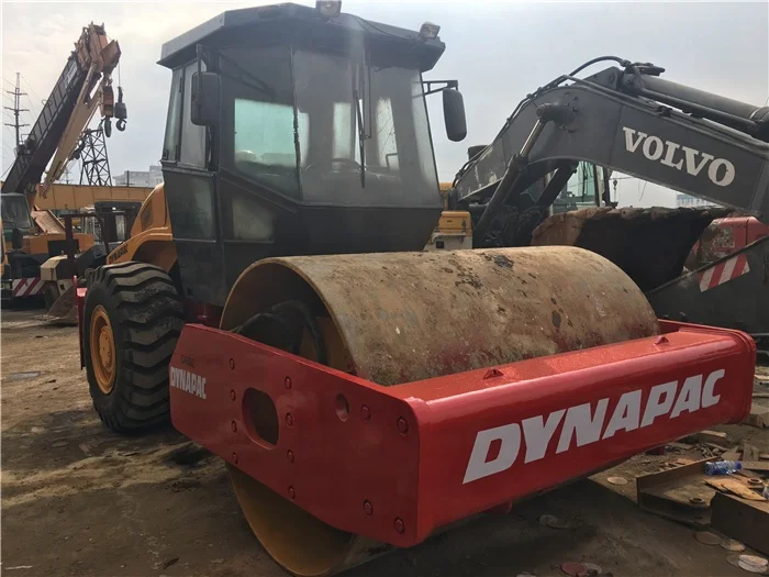 Working condition Used Dynapac Drum Road Roller CA602D Second-hand Compactor CC211/CA602D in