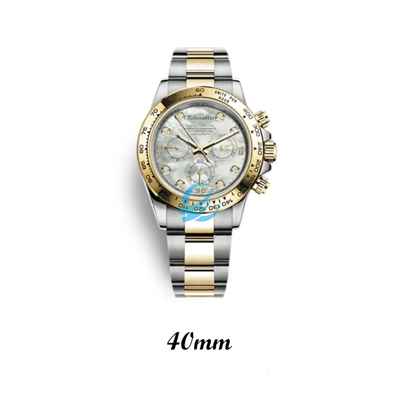 Luxury Automatic Watch 3A Quality Luxurious Night Vision 904l Stainless Steel Sapphire Glass Mechanics RLX Watches
