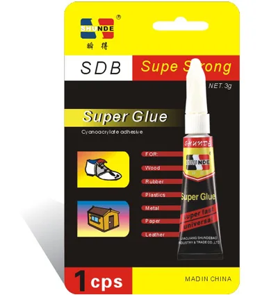 SINGLE  SUPER GLUE LIQUIDS SUPER GLUE CYANOACRYLATE ADHESIVE