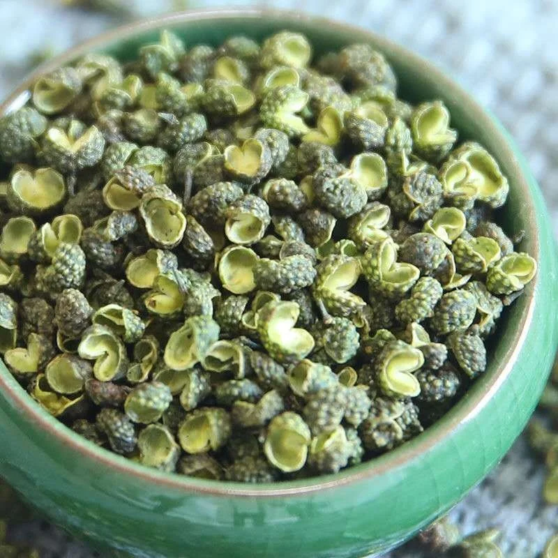 Розничная продажа, Спайс, перц huajiao, зеленый zanthoxylum bungeanum, зеленый сычуанский перц, китайская колючая пепля