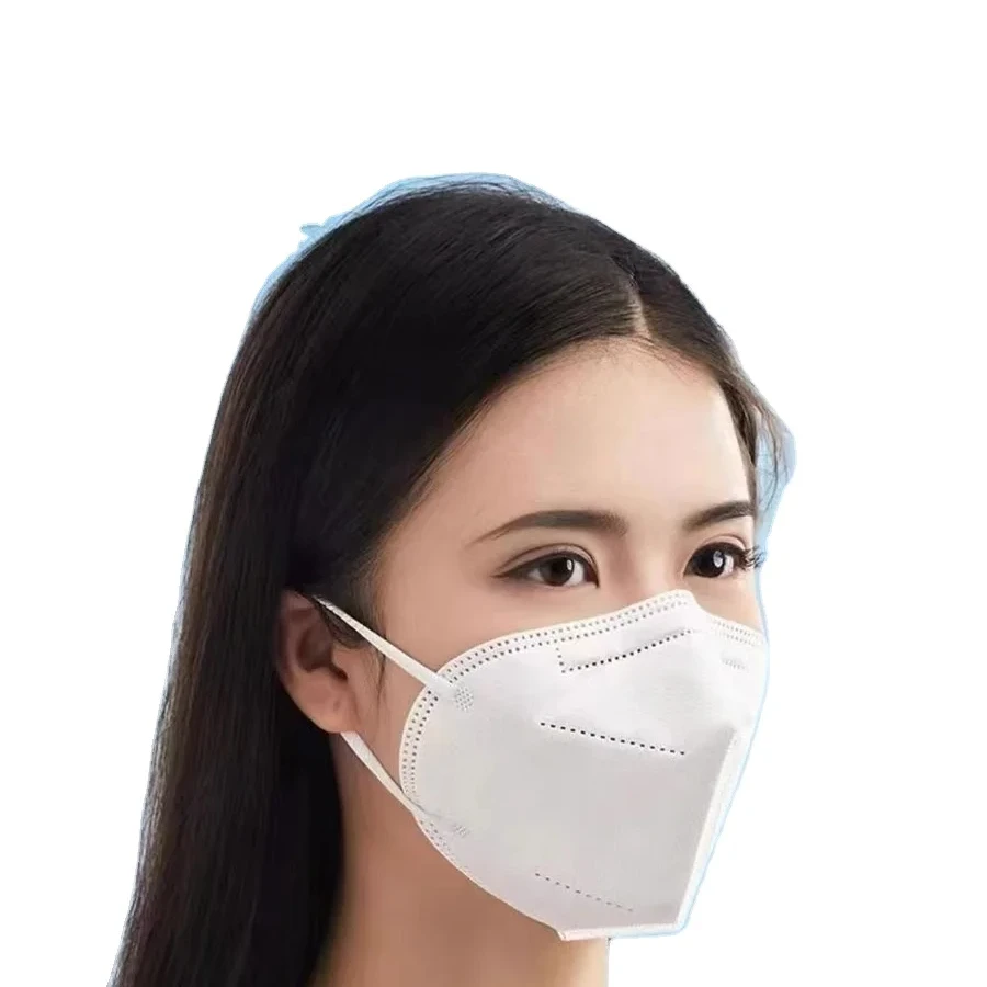 3D не душная пятислойная KN95-mask воздушная маска фильтр против загрязнения petit facemask kn95 5-слойная белая для рта