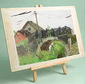 Деревянные настольные мольберты для дома, оптовая продажа, индивидуальный подарок для детей, деревянная поверхность для взрослых, школьная и офисная живопись, эскизные мольберты