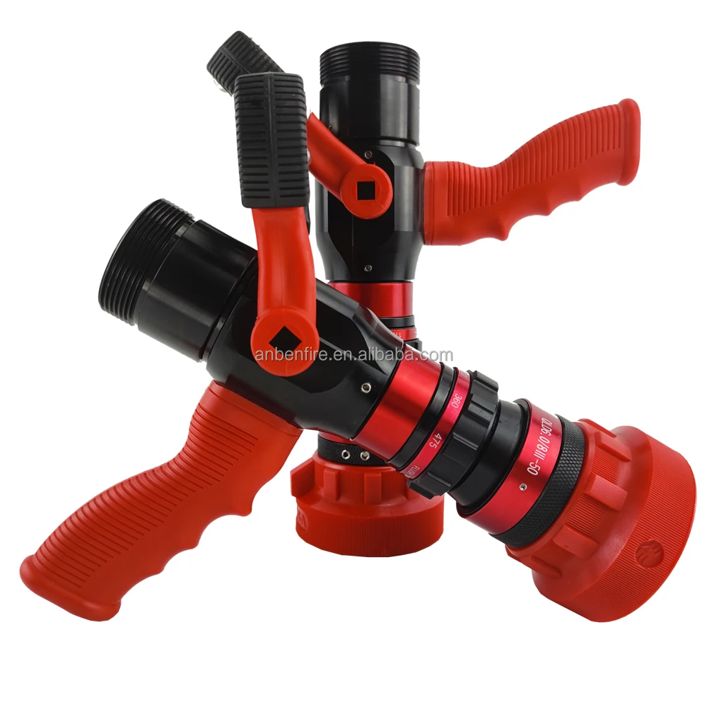 ANBEN 475Liters per Minute Selectable Flow Fire Fighting Hose Nozzle with Pistol Grip