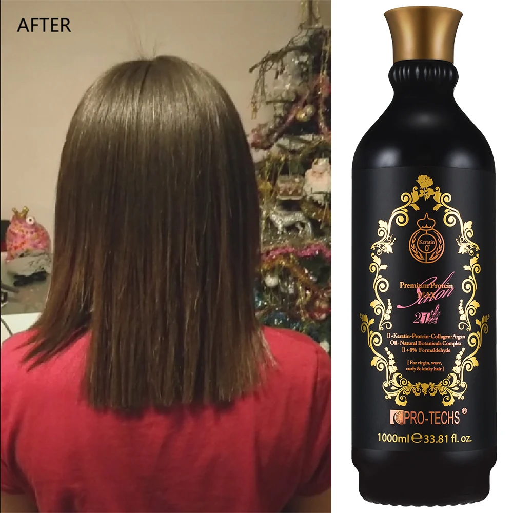 Hot sale pro techs ketatin 0+ premium protein max 2.1 for curly and kinky hair