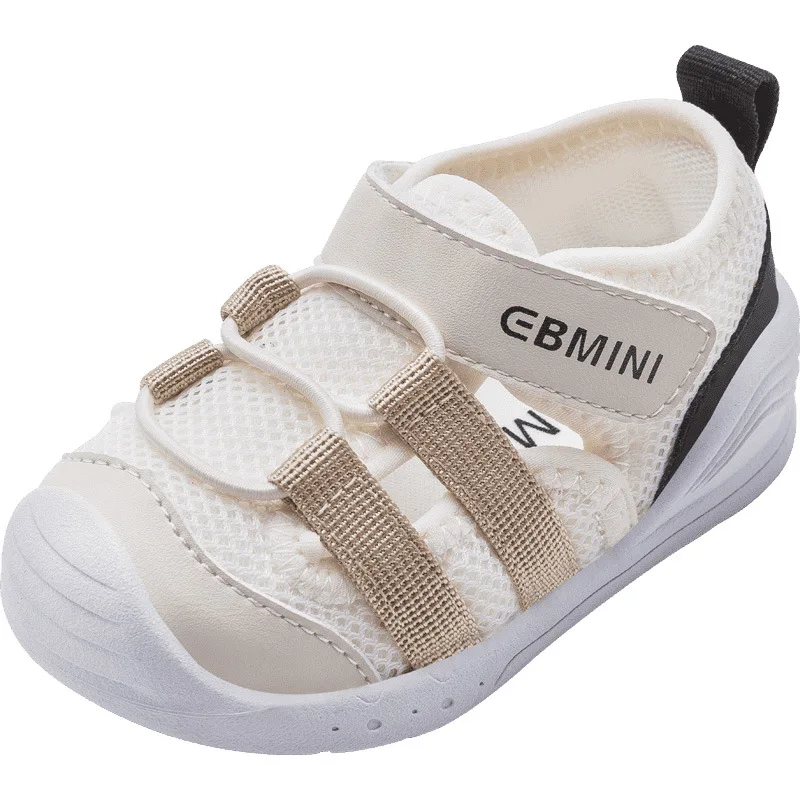 Ebmini all-match hollow breathable non-slip soft sole baby boys and girls toddler shoes
