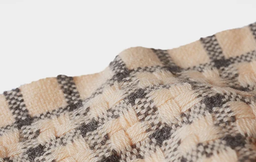 Available machine weaving 100% pure material knit fabric wool