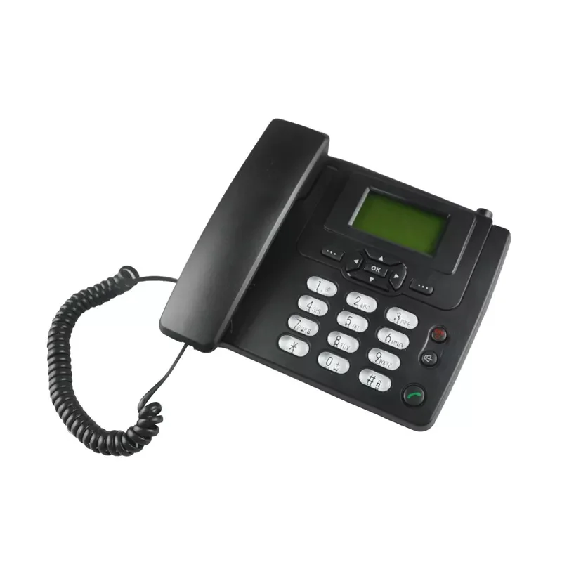 Quad Mode Desktop Business Landline Telephone With SIM Card GSM FWP Fixed Wireless Phone