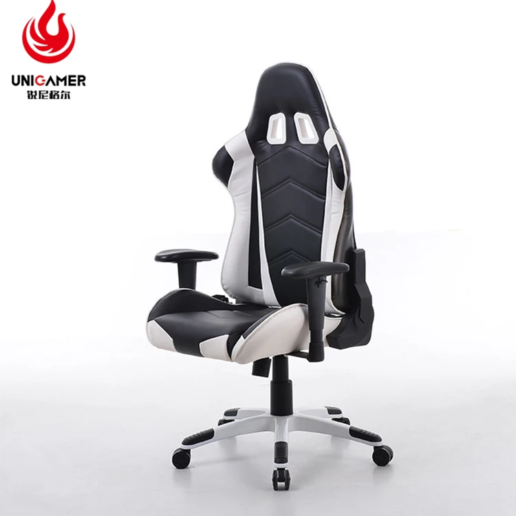 Пользовательский игровой стул UNIGAMER с высокой спинкой Гоночное игровое кресло регулируемым