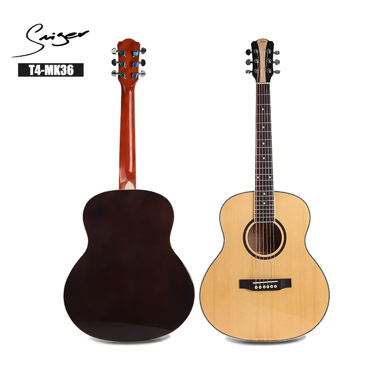 Wholesale acoustic guitar baby body 3/4 Junior size 36inch kid child student guitar