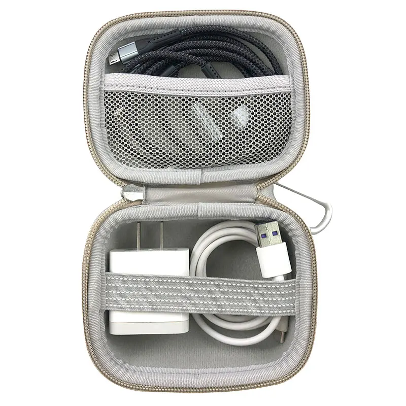 Small USB Hard Travel Case Shockproof EVA for Electronics Accessories Cable Storageed