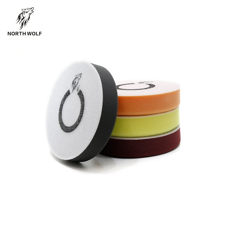 Car Care Polishing Flat Foam Pad  Auto Detailing North Wolf Hot Sale Foam buffing Pad