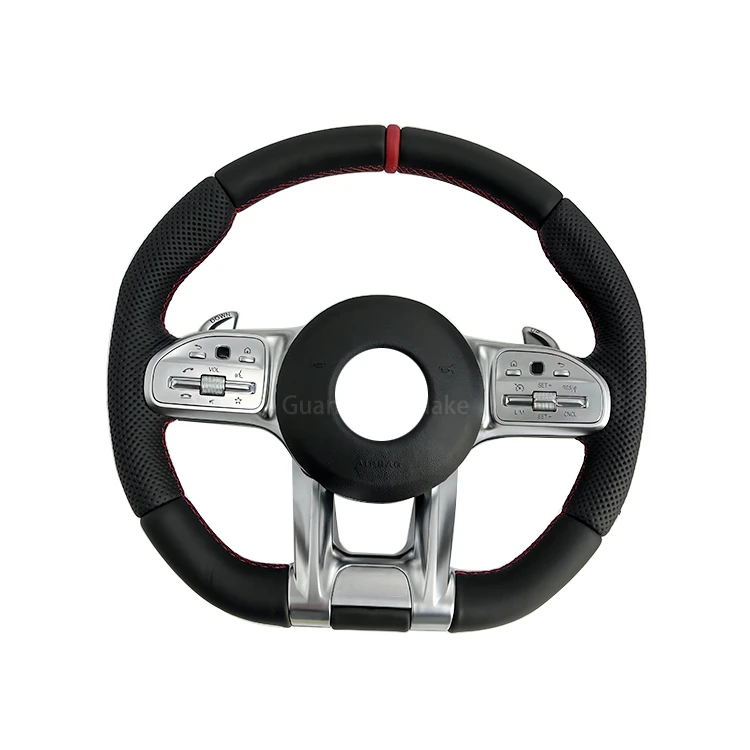 Custom Carbon Fiber Steering Wheel for Mercedes Benz AMG GT G C S Class W211 W222 W221 W204 W222 W205 W212 S63 C300 CLA GLE GLC