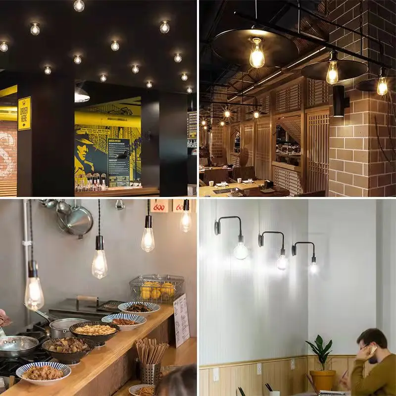LED Light Edison Light Bulb Vintage Dimmable 2W 4W C35 Filament LED Bulb E27