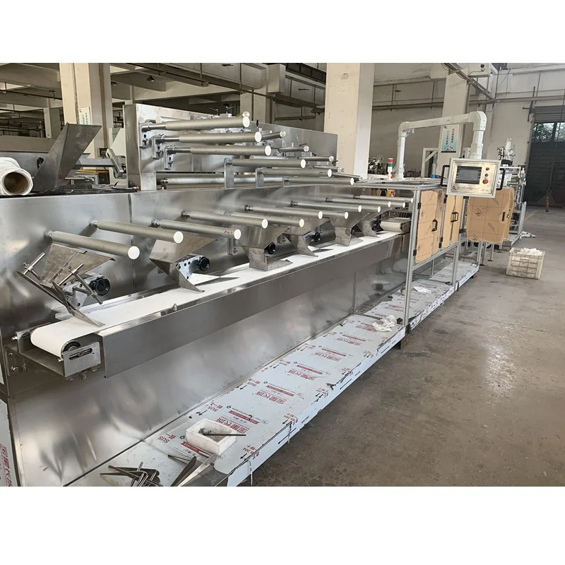 DCW-4300-6 линия автоматическая детская влажная салфетка для производства салфеток